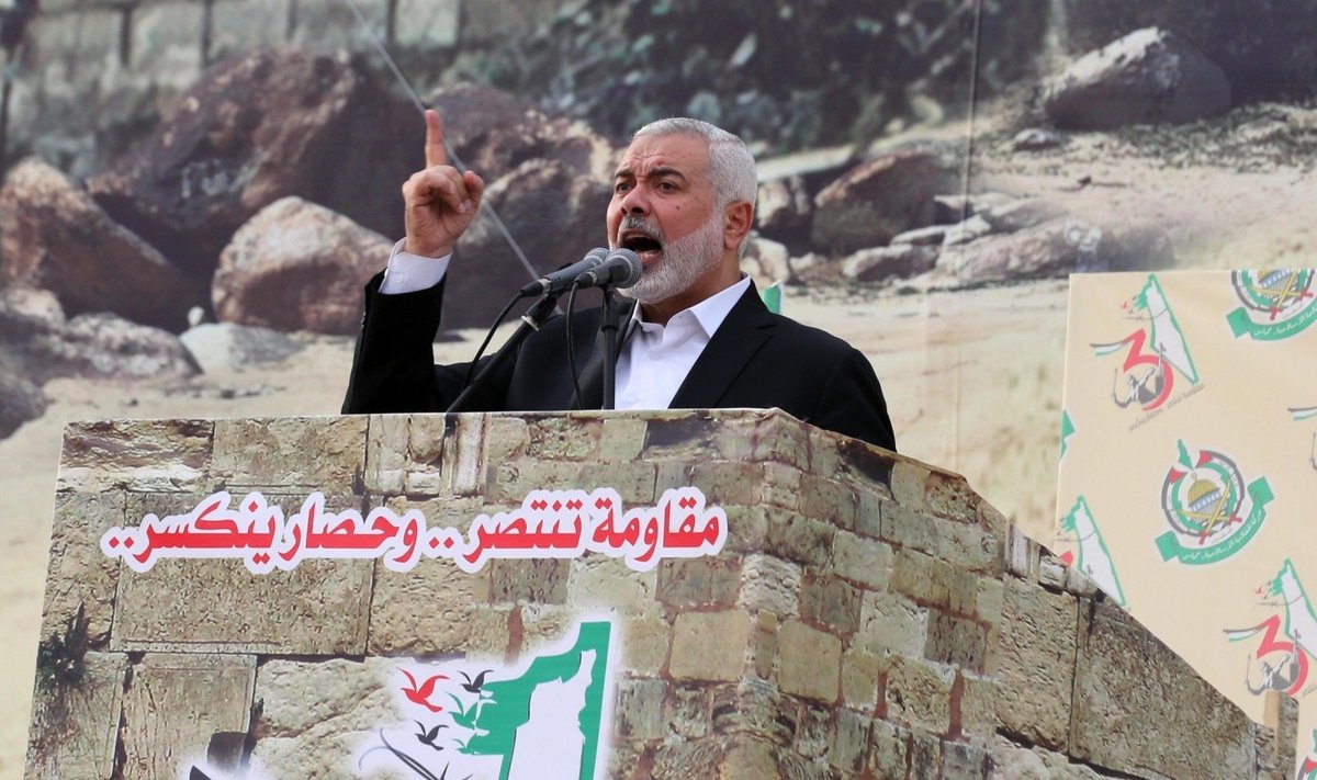 „Hamas“ lyderis Ismailas Haniyeh
