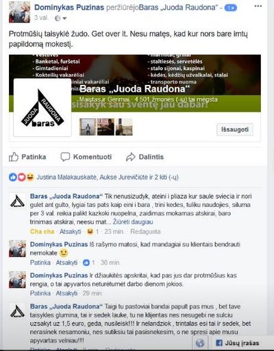 Baras "Juoda Raudona"