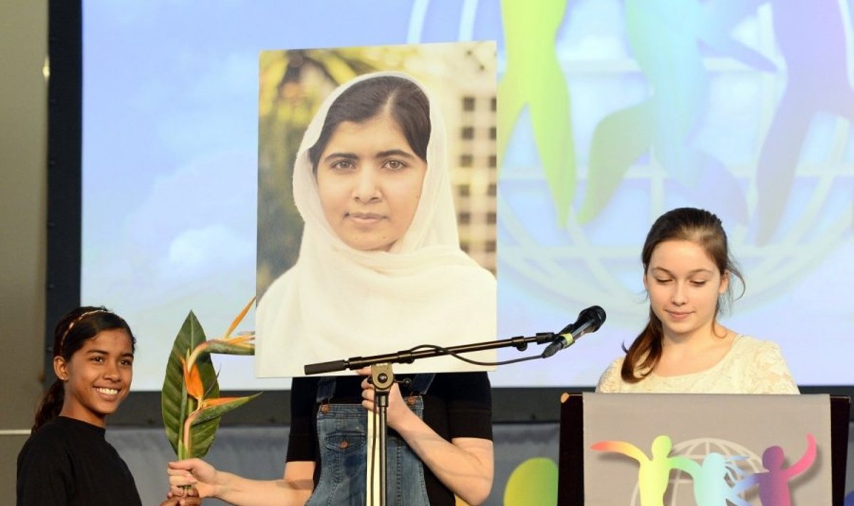Malala laimėjo Pasaulio vaikų premiją