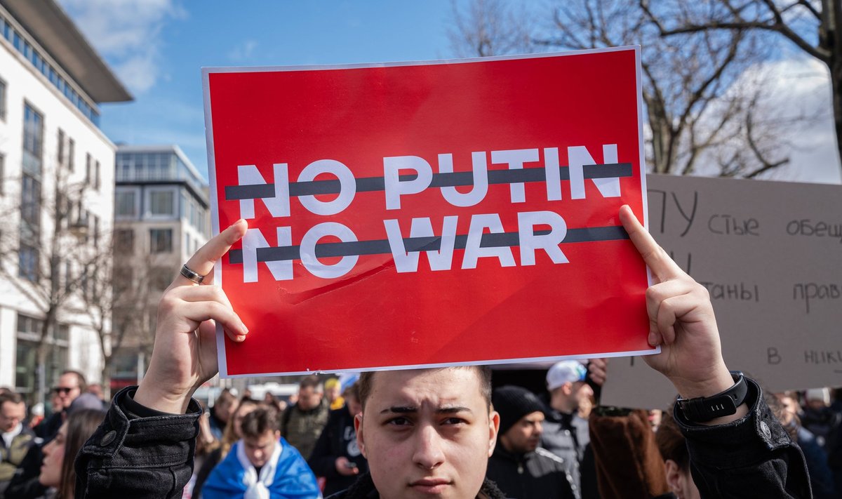 Protestas prieš Putiną