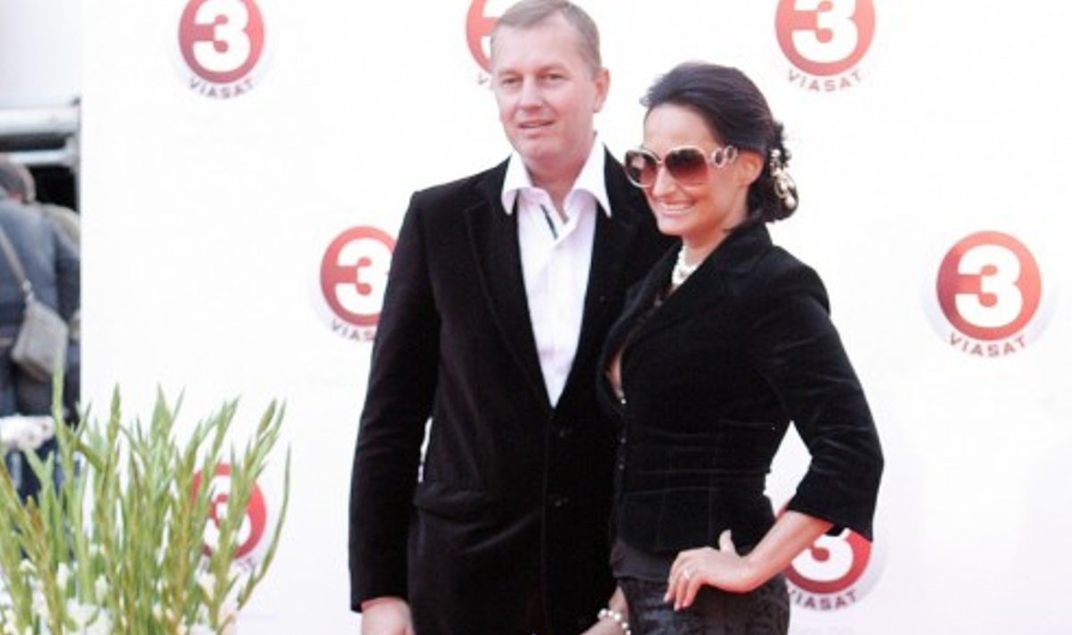 Inga Budrienė su vyru
