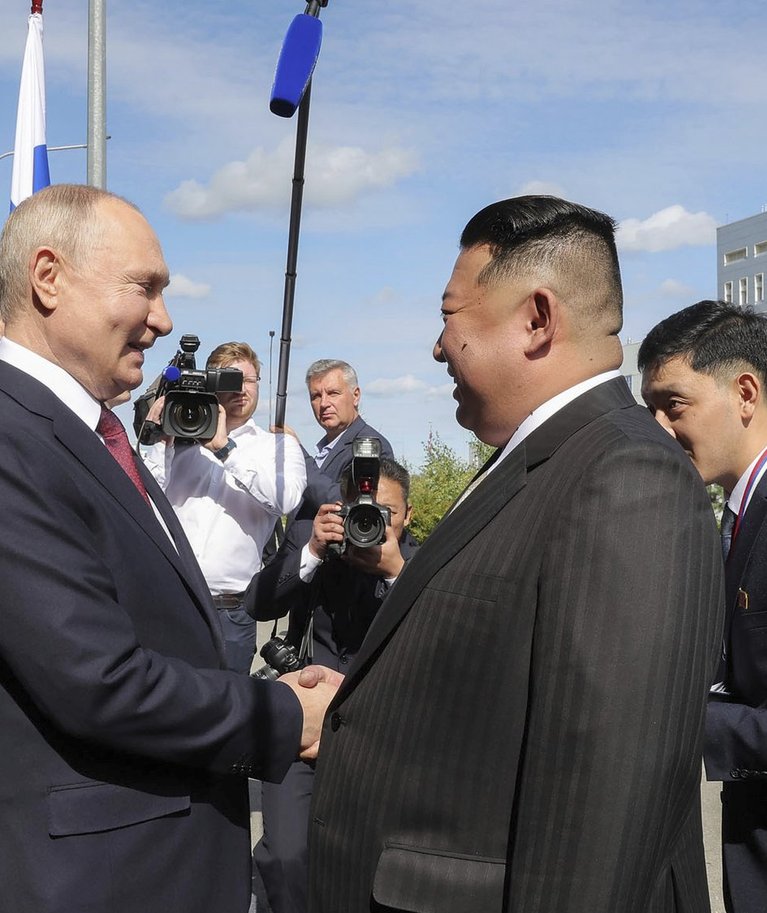 Vladimiras Putinas, Kim Jong Unas