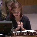 Lietuvos ambasadorė JT nevyniojo žodžių į vatą: dėl Mariupolio kalta Rusija