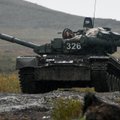 Karinės žvalgybos įmonė: Rusija palei sieną su Ukraina siunčia daugiau tankų