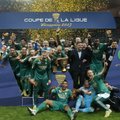 „Saint-Etienne“ futbolininkai pirmą kartą klubo istorijoje iškovojo Prancūzijos taurę