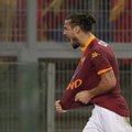 „Roma“ futbolininkai paskutinėmis sekundėmis iškovojo pergalę prieš „Fiorentina“ komandą