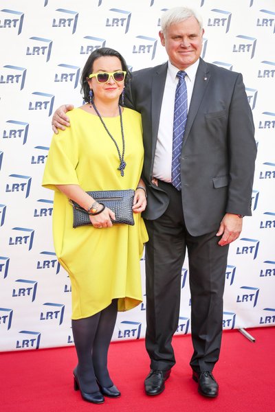 Vytautas Grubliauskas su žmona