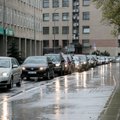 Vilniuje – rekordinės spūstys: eismą trikdo ir lietus, ir avarijų gausa