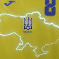 „Politinių“ Ukrainos marškinėlių drama tęsiasi: Kijevas derasi su UEFA, rusai siūlosi nupirkti naujas aprangas