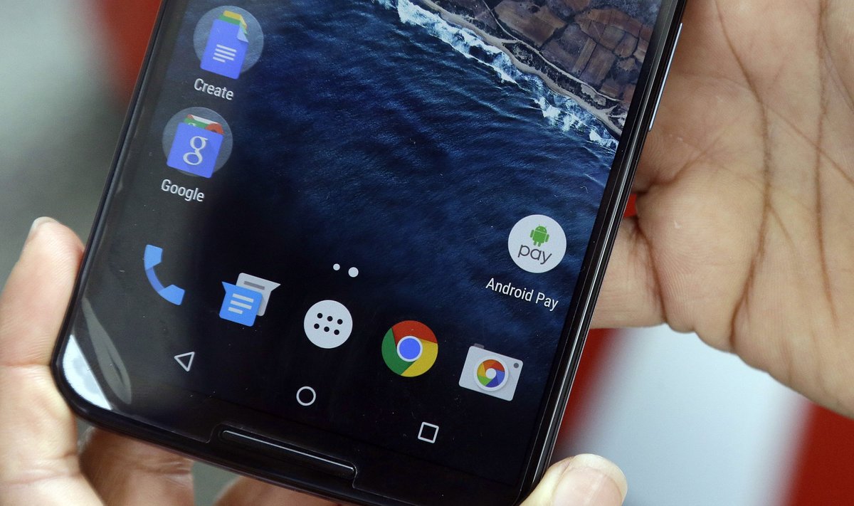 "Android M" operacinės sistemos išvaizda 