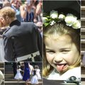 Vaikiška princesės Charlotte emocija karališkose vestuvėse pavergė milijonus širdžių