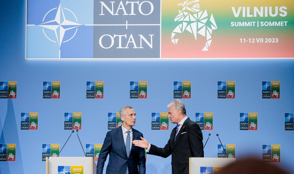 NATO Generalinis Sekretorius Jensas Stoltenbergas, Lietuvos Respublikos Prezidentas Gitanas Nausėda