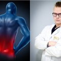 Gydytojas patarė, kas padės patyrus nugaros traumą ar išvaržą ir įspėjo dėl dažnos klaidos