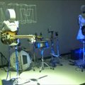 Naujosios medijos festivalis: robotų muzikos grupė ir garsus leidžiantys augalai