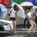 Japonijoje dėl stipraus taifūno nurodyta evakuoti 150 tūkst.