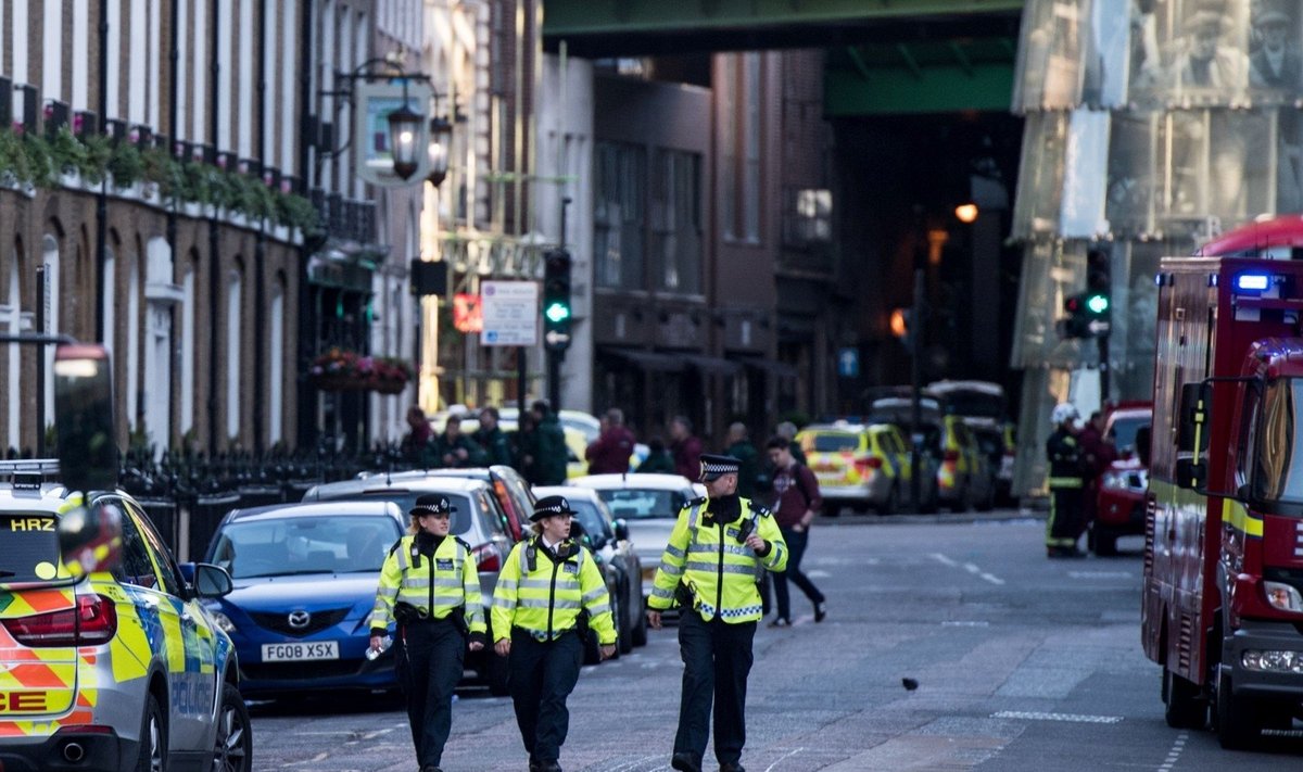 Londonas po teroristinio išpuolio