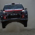 WRC: K. Meeke'as išlėkė iš trasos, tačiau vis tiek triumfavo Meksikoje