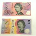 Australijoje apyvartoje pasirodė banknotai, kurių nominalą gali atpažinti aklieji