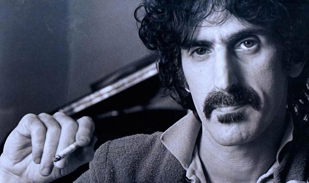Kadras iš filmo "Frankas Zappa apie save"