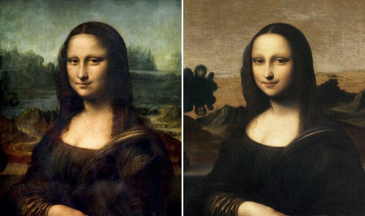 L.da Vinci paveikslo Mona Lisa ankstyvoji versija