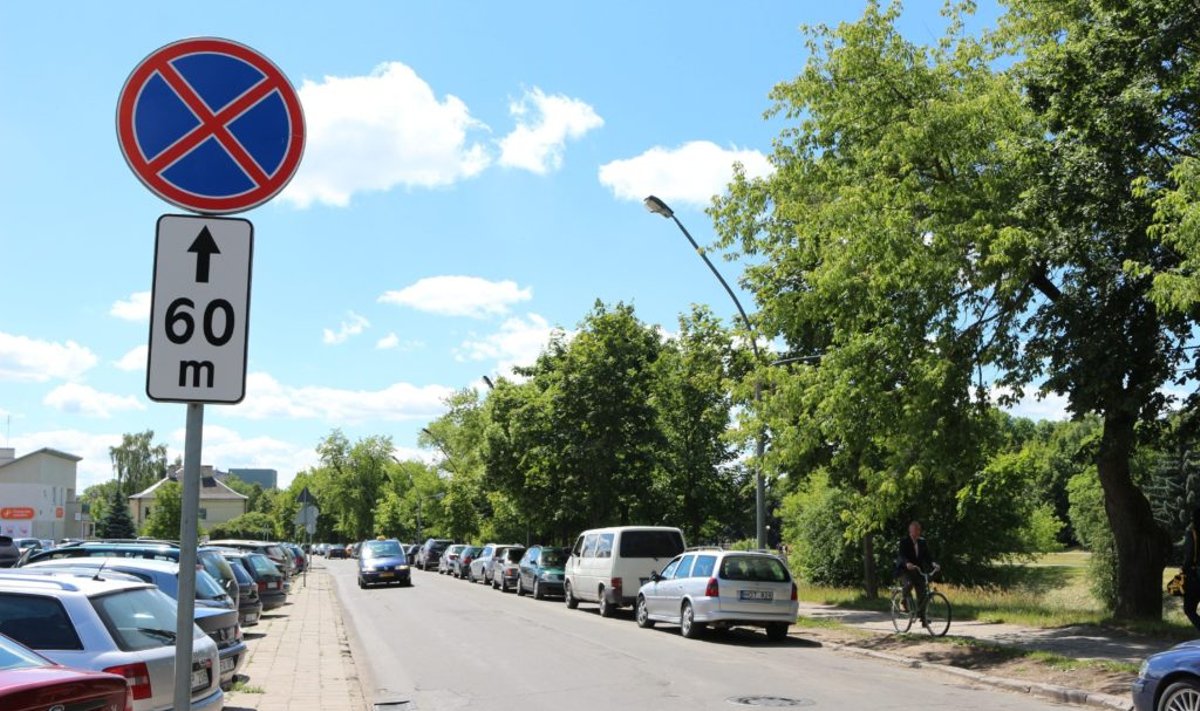 Parkavimo problema A. Jakšto gatvėje nebus sprendžiama