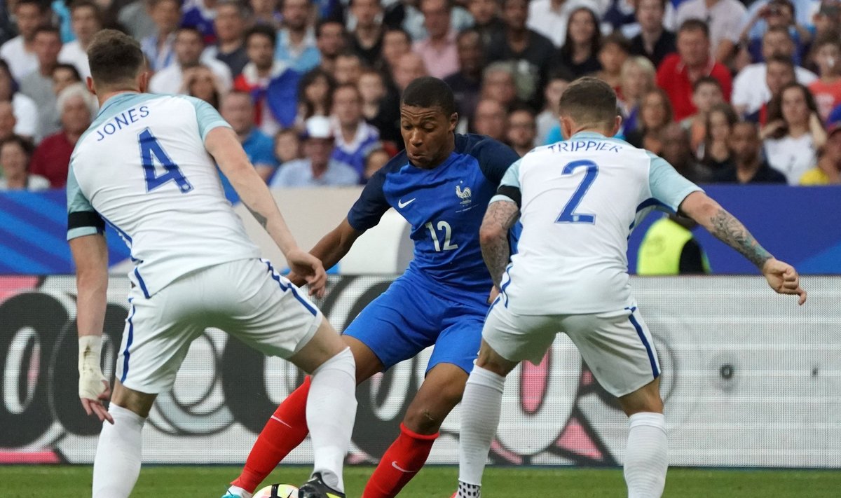 Futbolas: Prancūzija – Anglija