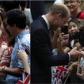 Vaizdo įraše užfiksuota princo Williamso reakcija į netikėtą mažojo gerbėjo poelgį: prajuokino net karališkosios šeimos fotografą