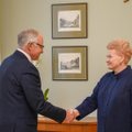 Grybauskaitė paskyrė Monkevičių švietimo ministru