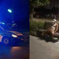 Policija vis dar ieško vyro, kuris viešoje vietoje Kaune tenkino lytinę aistrą