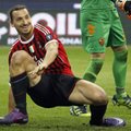 Du Z.Ibrahimovičiaus įvarčiai lėmė sunkią „Milan“ pergalę prieš „Roma“ ekipą