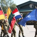 По случаю годовщины членства Литвы в НАТО в Паланге можно увидеть военную технику