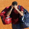 J.-W. Tsonga Monake nugalėjo R. Federerį