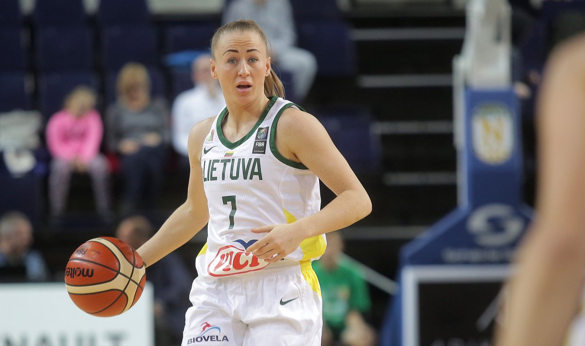 Europos moterų krepšinio čempionato atranka. Lietuva - Albanija