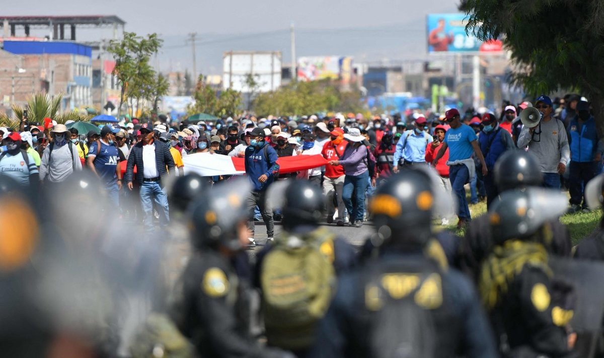 Protestai Peru