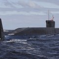 Rusijos povandeninis atomlaivis paleido dvi strategines balistines raketas