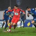 Prancūzijos futbolo grandams PSG ir „Marseille“ skirtingai baigėsi taurės aštuntfinalis