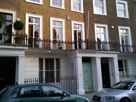 Antonovo apartamentai Notting Hille, Londone. L. Liegis nuotr.