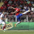 Čilės futbolo rinktinė metus pradėjo pergale prieš amerikiečius