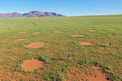 Mokslininkai aiškinasi Namibijos apskritimų kilmę. 