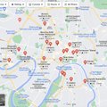 Žmonės prieš karą pasisako „Google Maps“ Maskvos restoranų įvertinimuose