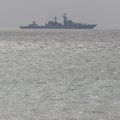 Russian army ship diverts Lithuanian civilian vessel due to shooting exercise