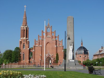 Rokiškio Šv. Apaštalo evangelisto Mato bažnyčia (Rokiškio turizmo informacijos centro nuotr.)