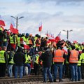 Lenkijos ir Ukrainos sienos blokada stiprėja, ūkininkai protestuos iki balandžio