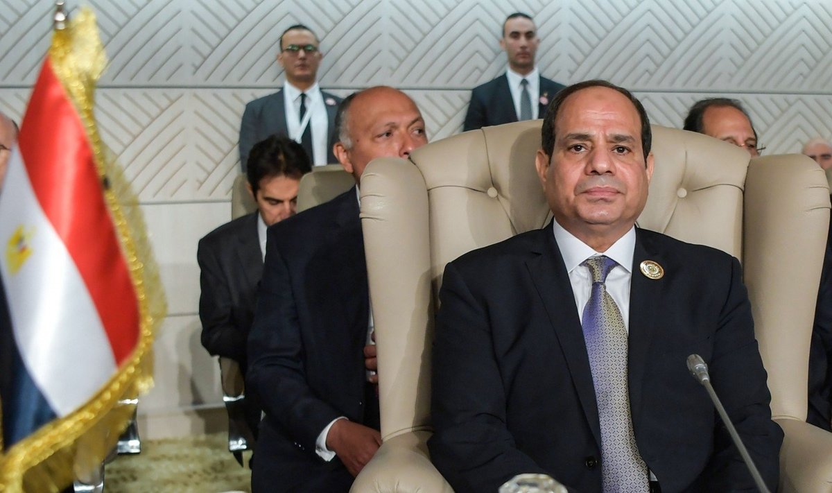 Egipto prezidentas Abdel Fattahas al Sisi 
