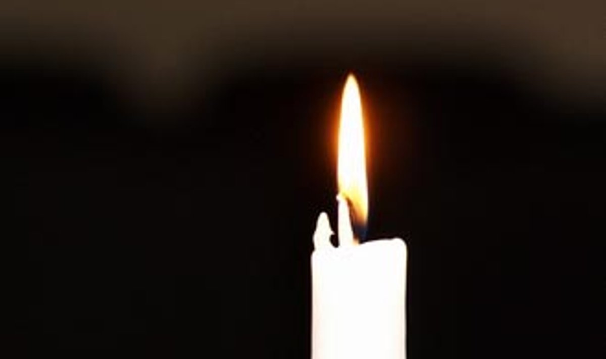 laidotuvės, žvakė, gedulas