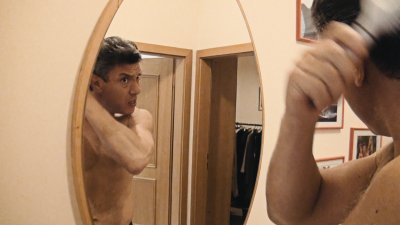 Kadras iš filmo "Mano draugas Borisas Nemcovas"