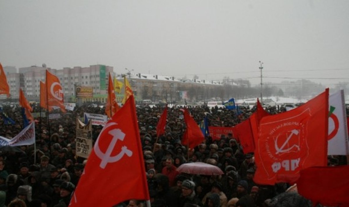 Митинг в Калининграде 30 явнаря 2010 года. Фото - RuGrad.eu