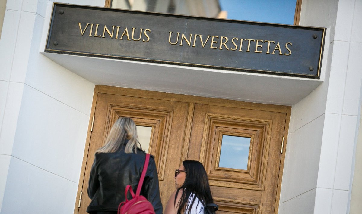The Vilnius University students