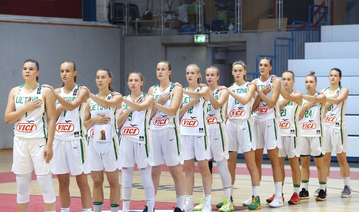 Lietuvos jaunių (U18) merginų rinktinės krepšininkės