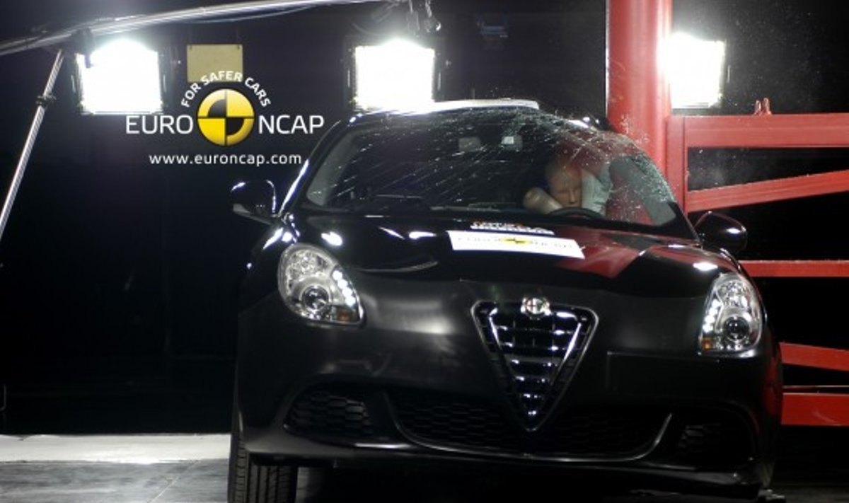 Euro NCAP bandymai: Alfa Romeo Giulietta